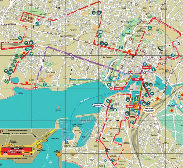 carte-parcours-marathon-la-rochelle-2012